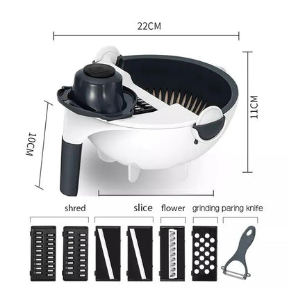 9-in-1 Wet Basket Veg Cutter