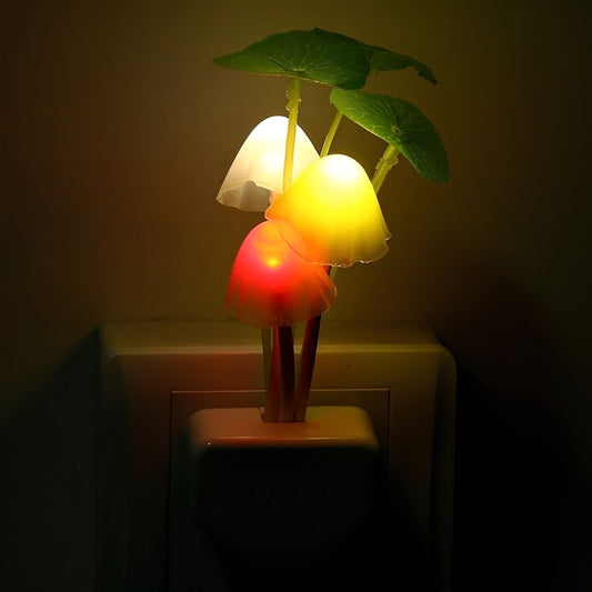 Mushroom Lamp Automatic Sensor Light Multi-Color Changing Best Night Avatar LED Bulbs