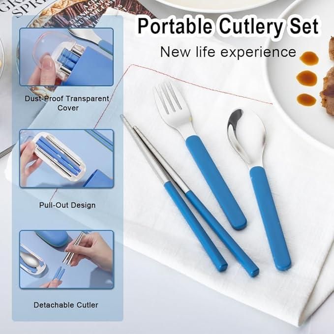 Portable Travel Cutlery Set