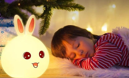 Silicone Bunny Touch Lamp