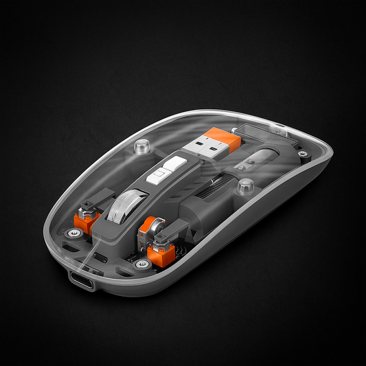 Rechargeable Transparent Mouse